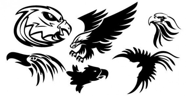 Tattoo-Eagle-Free-Vector