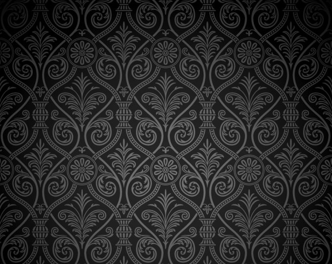 Vintage-Vector-Dark-Damask-Pattern-Background