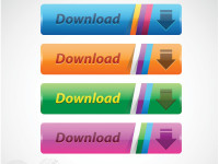 4-Shiny-Vector-Download-Buttons