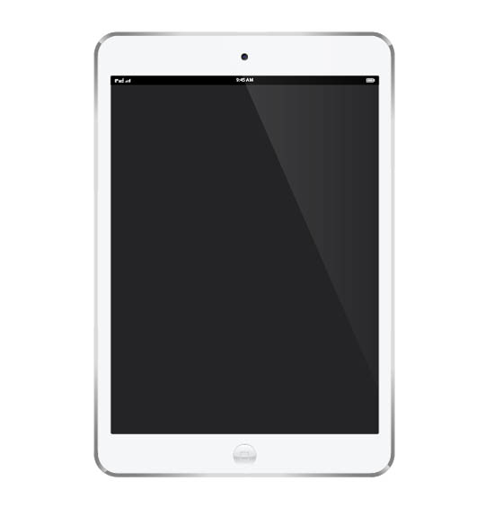 Free Vector New Apple iPad mini Tablet - Free Vector Site ...
