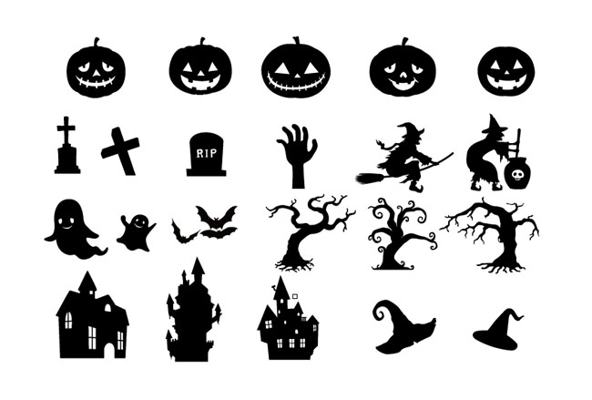 Halloween-elements