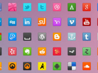 70-Sweet-Social-Icons