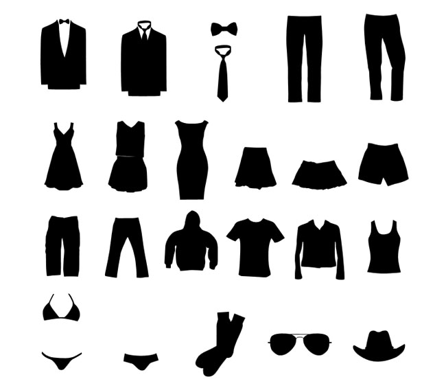 Clothing-Silhouettes-Graphic-Set