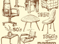 Handmade-modern-home-furniture-doodles