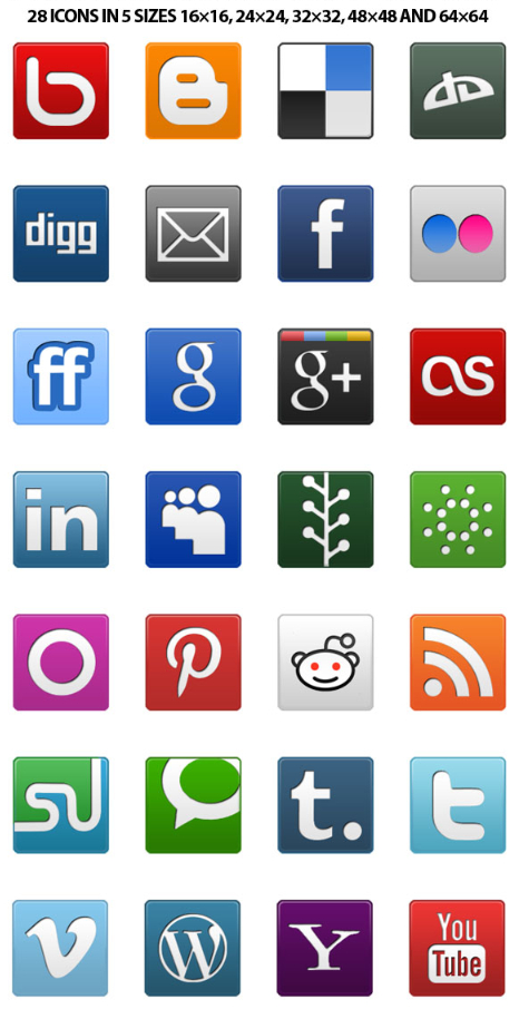 Free-Social-Media-Icon-Set