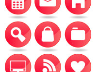 Red-web-icons