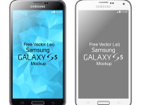 Black-and-White-Samsung-Galaxy-S5-Mockup