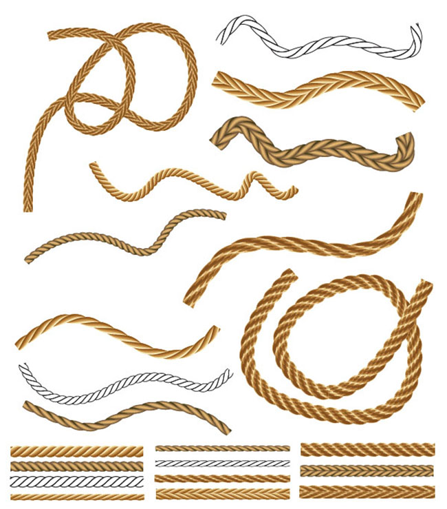 Seamless-Vector-Rope-Collection