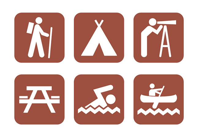 6-Vector-Campground-Icons