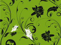 Fashion-Flower-and-Butterfly-Vector-Pattern