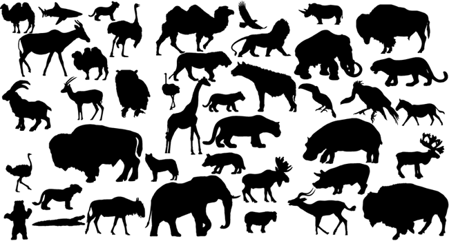 41-Animal-Vector-Silhouettes