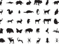 Free-Vector-Animal-Silhouettes