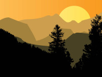 Mountain-Sunset