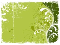 Trend-Green-Flowers-Pattern-Vector