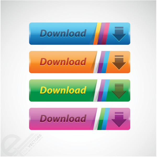 4-Shiny-Vector-Download-Buttons