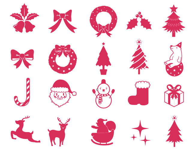 Christmas-Elements-Vector-Collection