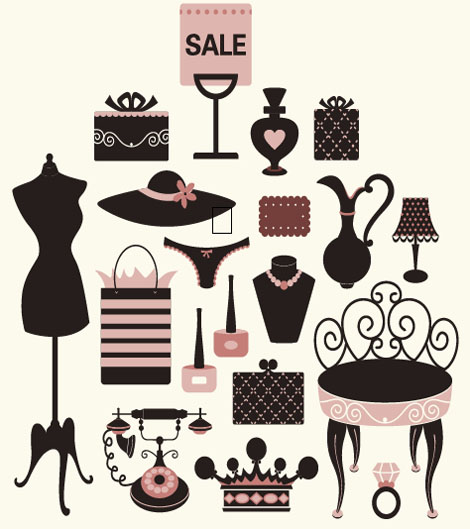Free-Girly-Vector-Collection