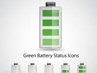 Green-Battery-status-icons
