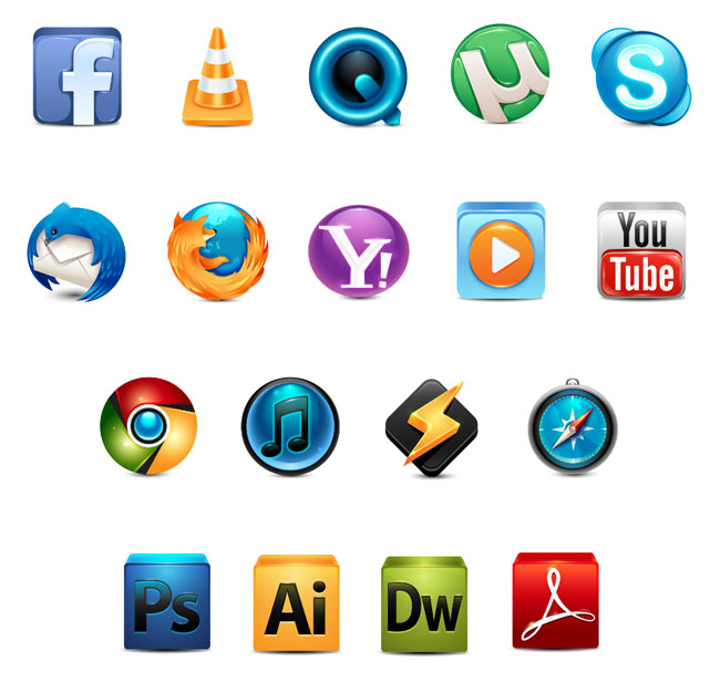 Download 3D SoftwareFX Icon Pack - Free Vector Site | Download Free Vector Art, Graphics