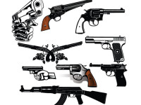 9-Detailed-Vector-Guns-and-Pistols-Set