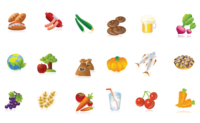 Food-Icons-Vector