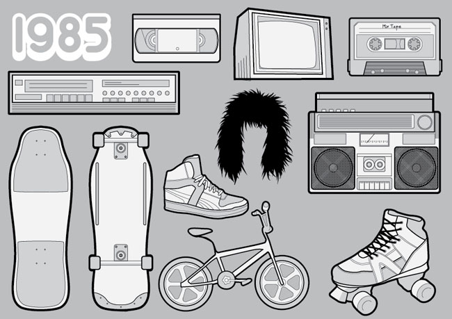 Free-Vector-Pack-80s-Icons