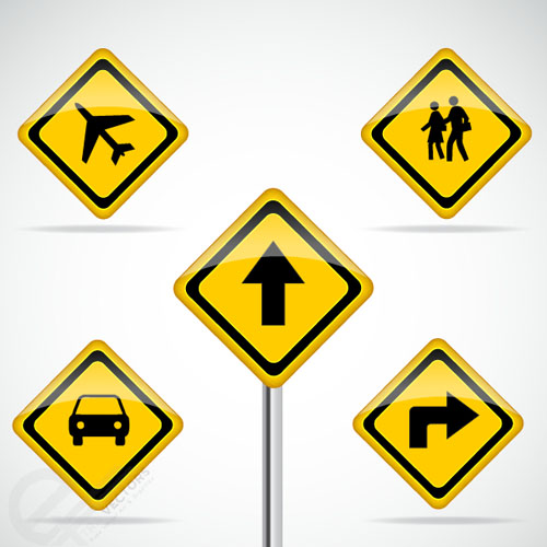 Free-Vector-Road-Signs