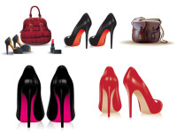 Ladies-shoes-and-handbags-Vector