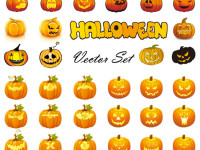 Halloween-Pumpkins-Mixed-Mega-Vector