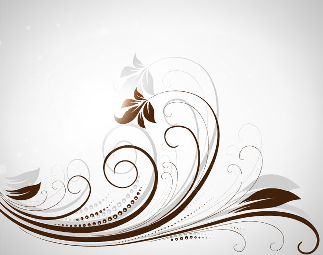 Swirl-Floral-Abstract-Vector-Background