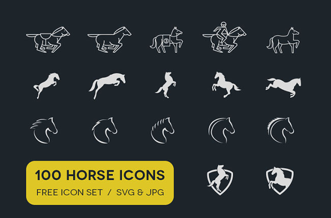 100-Free-Horse-Icons