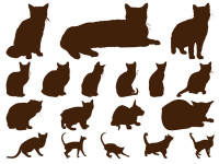 18-Cats-Silhouettes-Graphics