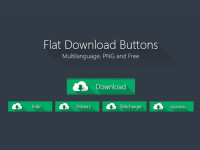 Flat-Download-Button-PNG-Multilanguage