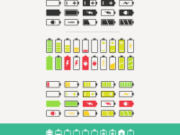 40-Battery-Vector-Icons