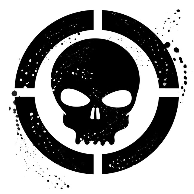 Grunge-skull-symbol-free-vector